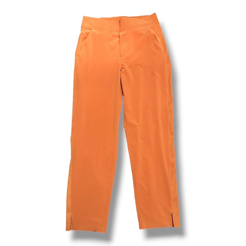 NEW Athleta Brooklyn Ankle Pant Womens 22 Plus Orange Athleisure Gorpcore Travel - Picture 2 of 8